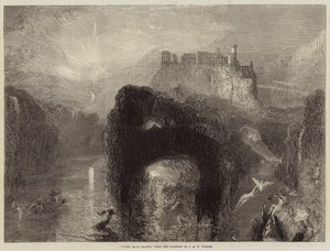 La grotte de la reine Mab - Joseph Mallord William Turner